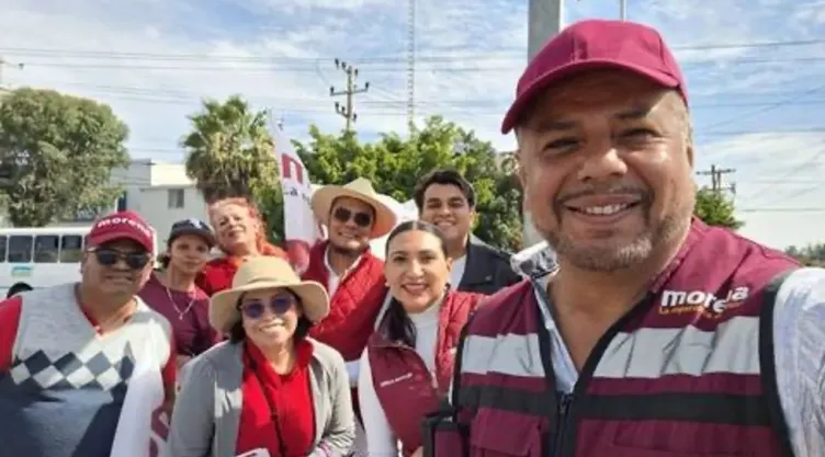 Reaparece Adrián Guerrero, candidato a regidor de Celaya, en el funeral de Gisela Gaytán