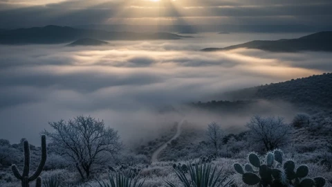 Amanecer más frío en Guanajuato enero 2026