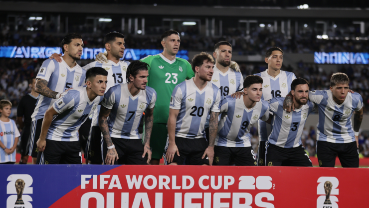 Selección Argentina que clasificó al Mundial 2026