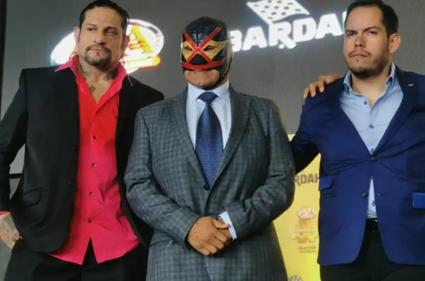 Conferencia de prensa Triplemania 30 Lucha Libre AAA