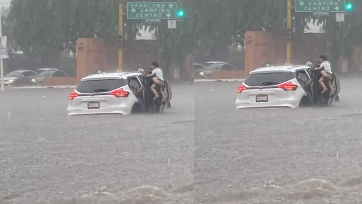 Inundaciones en Culiacán