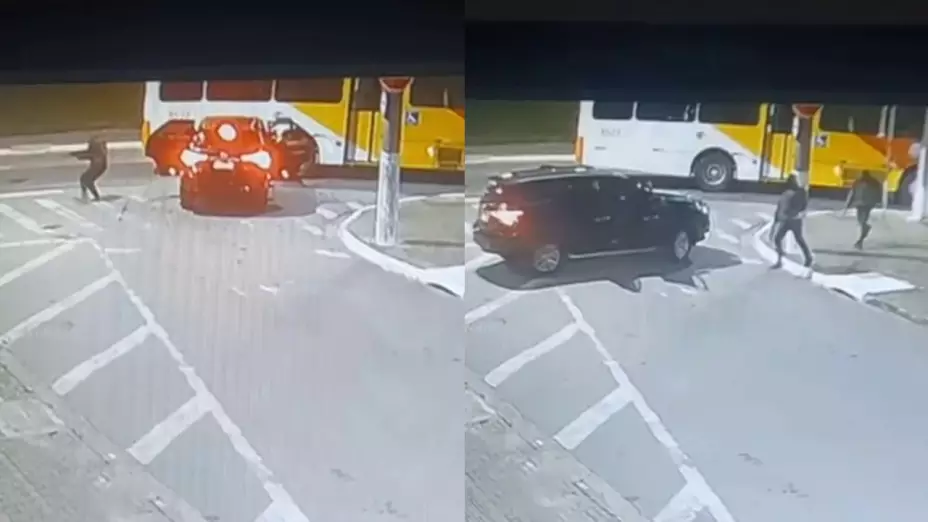 Video de asesinato al comandante Ruy Ferraz en Brasil.