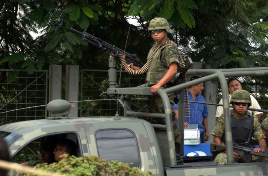 En la zona se estableció un operativo en el que se coordinan autoridades federales y municipales