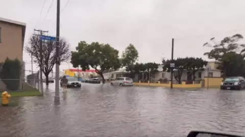 Inundaciones en Long Beach