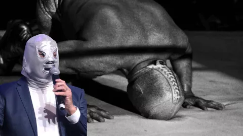 ¿El Hijo del Santo se quitó la máscara?