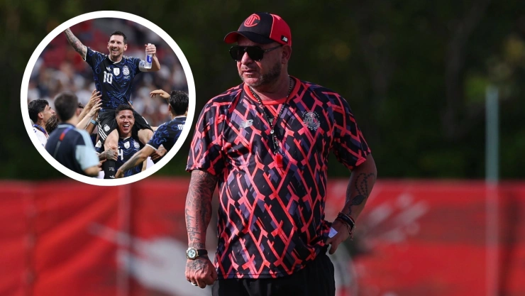Antonio Mohamed festejó el pase de Argentina a la Final