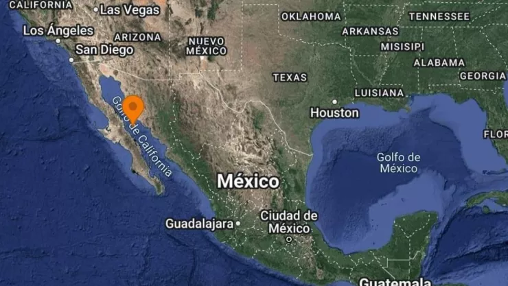 Se registra sismo hoy en Santa Rosalía, Baja California Sur de 4.0