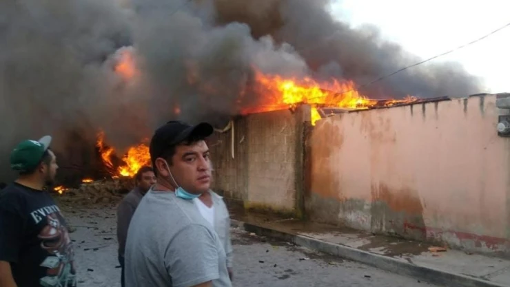Sanctórum Tlaxcala explosión polvorín