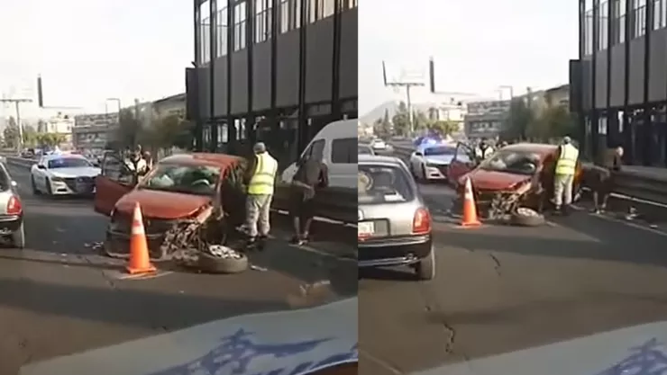 Accidente generó tráfico intenso tráfico intenso y cierres e la autopista México-Puebla hoy: Circulación hacia CDMX