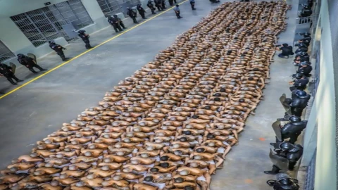 Mega cárcel en El Salvador