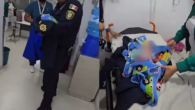 Bebé abandonado en baños de la estación UAM-L de la Línea 8 del Metro CDMX