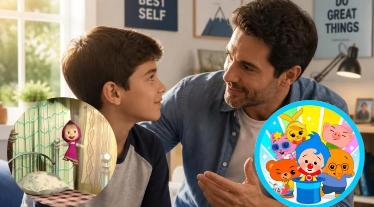 4 capítulos de Masha y el Oso y Plim Plim que enseñan a los niños una lección importante
