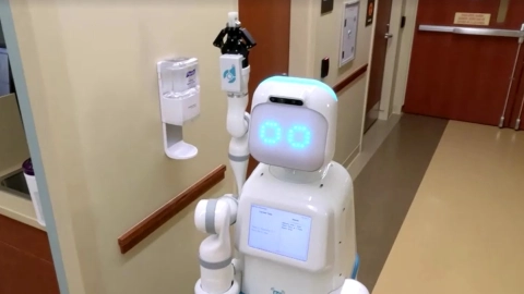 Enfermeras robots en Estados Unidos