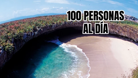La playa oculta de M&eacute;xico que muy pocos conocen y que solo recibe 100 personas al d&iacute;a