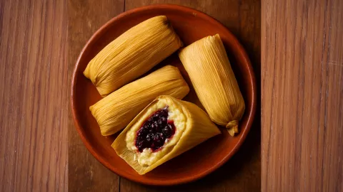 como hacer tamales de queso con zarzamora paso a paso