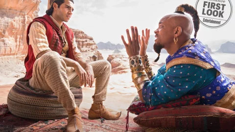 Revelan primeras imágenes del live action Aladdin