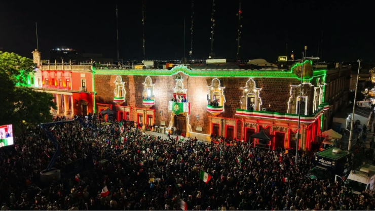Grito de Independencia en Aguascalientes
