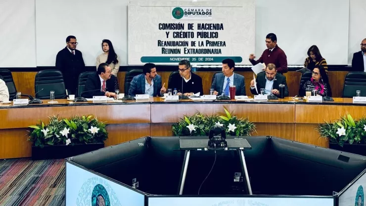 Diputados aprueban en comisiones Ley de Ingresos 2025