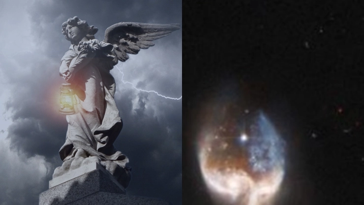 alas de ángel telescopio Hubble