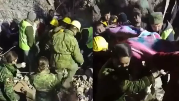 VIDEO Mexicanos rescataron a mujer con vida en Turquía y les aplauden