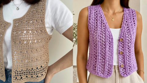 chaleco crochet