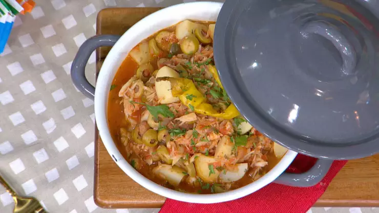 receta bacalao vizcaina - vla