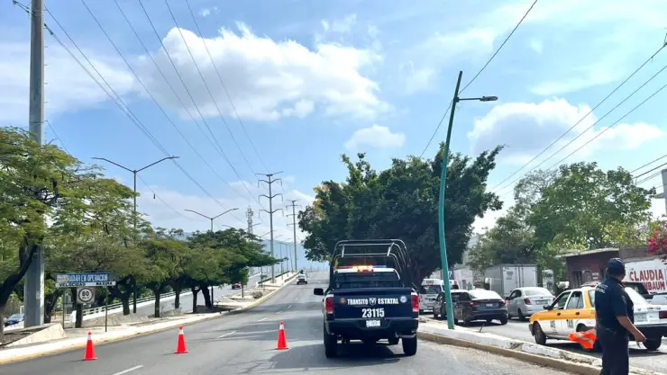 Calles cerradas en Tuxtla Gutiérrez
