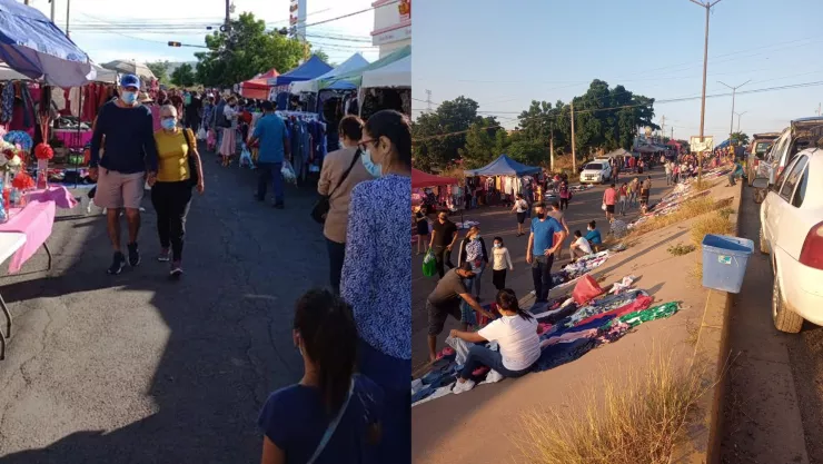 Tianguis en Culiacán