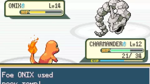 Pokémon FireRed y LeafGreen en Nintendo Switch gameplay