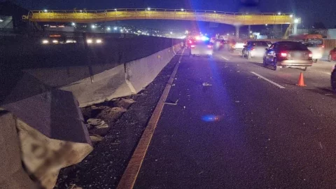 Accidente en Avenida Central genera caos vial rumbo a CDMX