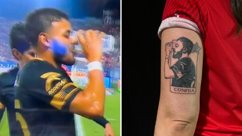 Tatuaje aficionada Toluca