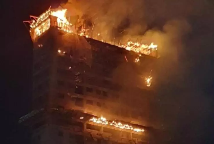 Incendio Recife, Brasil