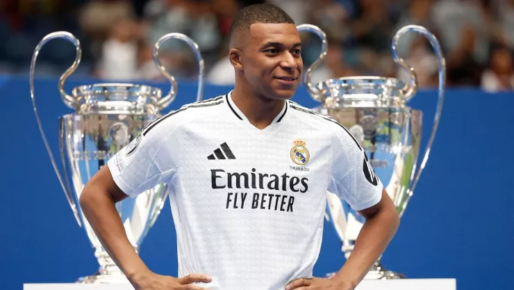 Kylian Mbappé es presentado con el Real Madrid