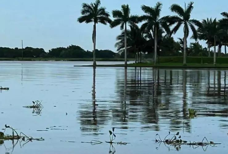 Río Papaloapan en Tlacotalpan, Veracruz