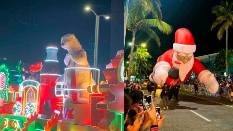 Caravana Navideña Coca-Cola en Tuxtla Gutiérrez hoy 29 de noviembre de 2024 ¡Los mejores momentos!