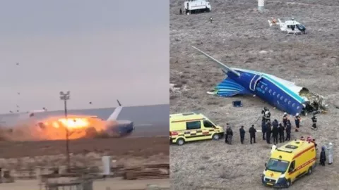 ¡Se registra otro accidente aéreo! Avión se desploma en Navidad y mueren 35 personas