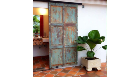 puerta patio