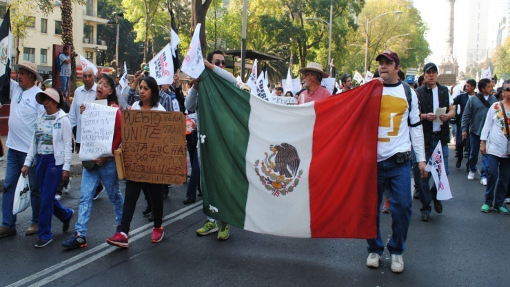 manifestaciones hoy 19 de noviembre cdmx