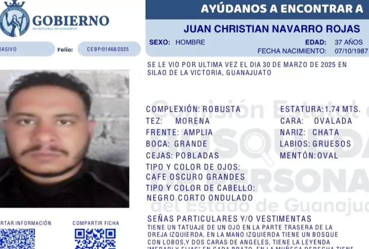 Desaparecidos Guanajuato ¿Quién es Juan Christian Navarro Rojas y qué sabemos de su desaparición en Silao.png