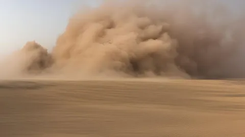 Polvo del Sahara