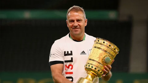 Hansi Flick con Bayern Munich