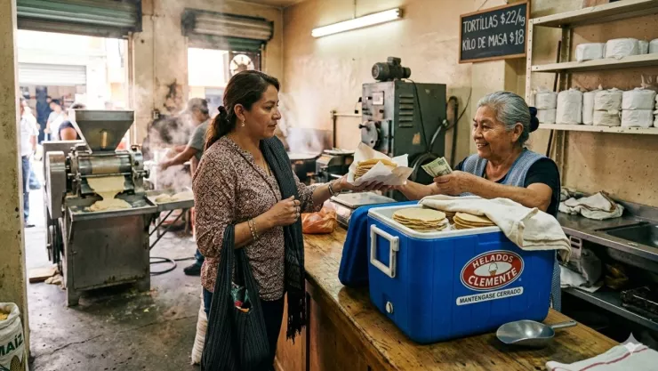 ¿Multas por vender tortillas en hielas? Profeco aclara su postura y facultades en México