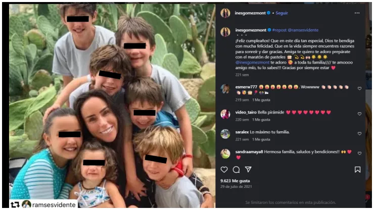 hijos ines gomez mont