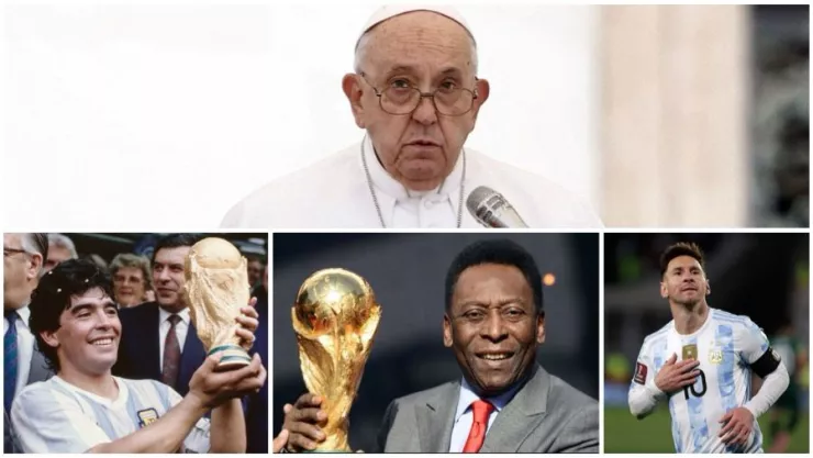 papa-francisco-prefiere-rey-pelé-antes-que-messi-y-maradona-futbolista-preferido