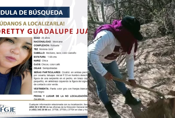 madre buscadora de Zacatecas