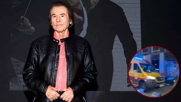 Así fue el momento en que Raphael fue trasladado de urgencia al hospital tras accidente cerebrovascular.jpg