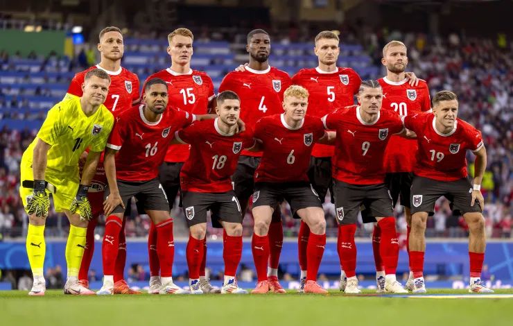Selección Nacional de Austria se prepara para la Copa Mundial de la FIFA 2026.