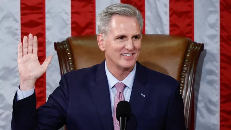 Kevin McCarthy es elegido presidente de la Cámara de Representantes de EUA