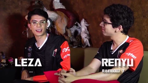 Los jugadores de Rainbow 7 aceptaron el reto