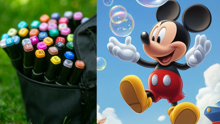 5 ideas para decorar plumones de Mickey Mouse